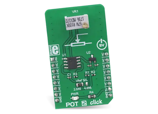 Mikroe MIKROE-3325 Pot 2 Click Board Введение Продукта