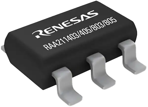Понижающий стабилизатор постоянного/постоянного тока Renesas Electronics RAA21180x